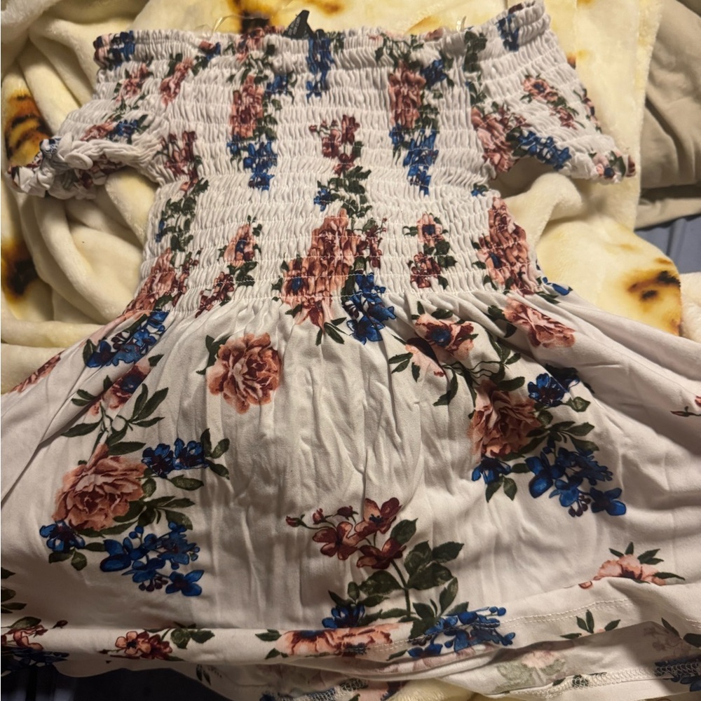 Rue21 Floral Smocked Top